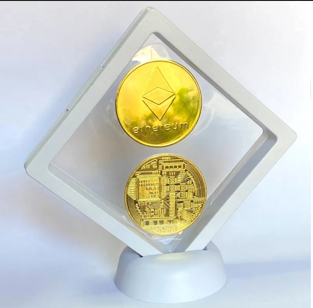 🪙استند رومیزی مدل بیت کوین و اتریوم🪙